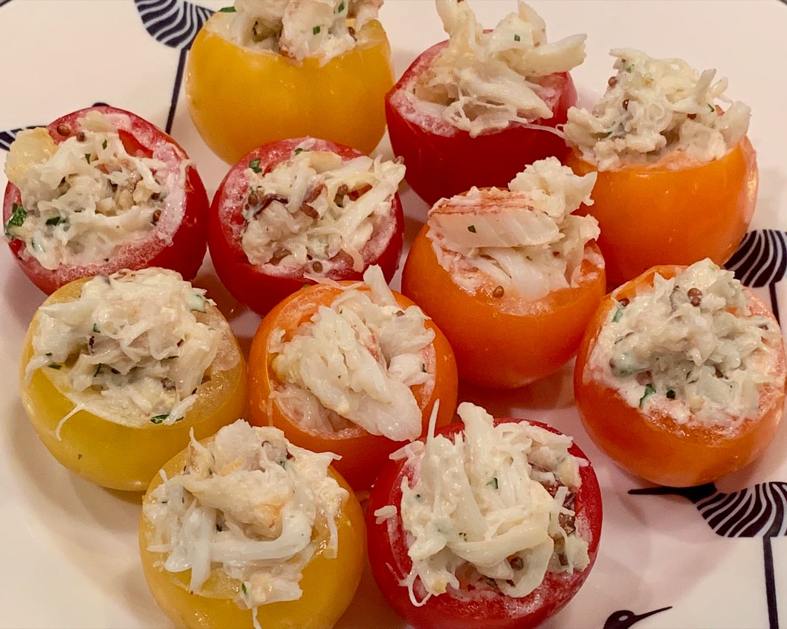 Crab Stuffed Tomatoes