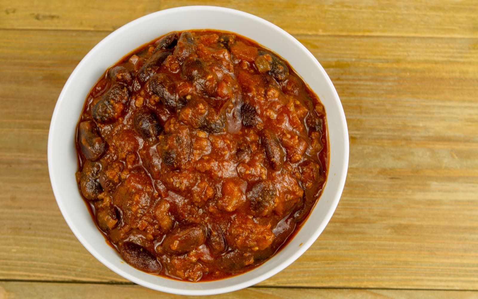 Ground Beef and Scarlett Runner Bean Chili