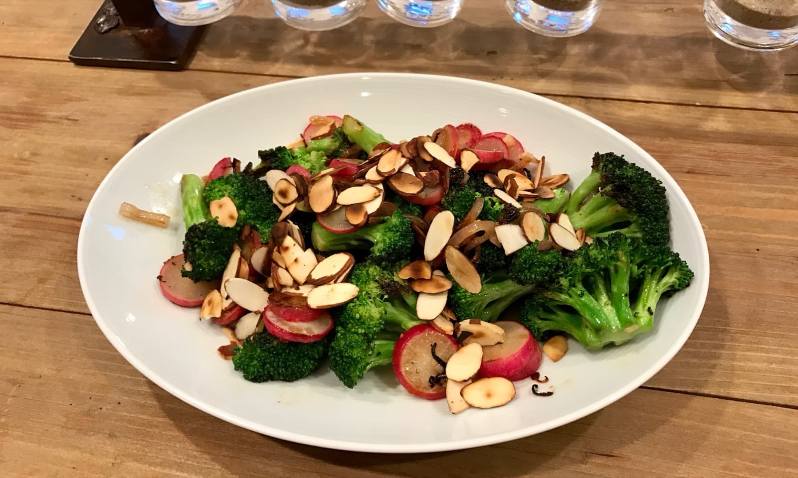 Pan Roasted Broccoli and Radishes