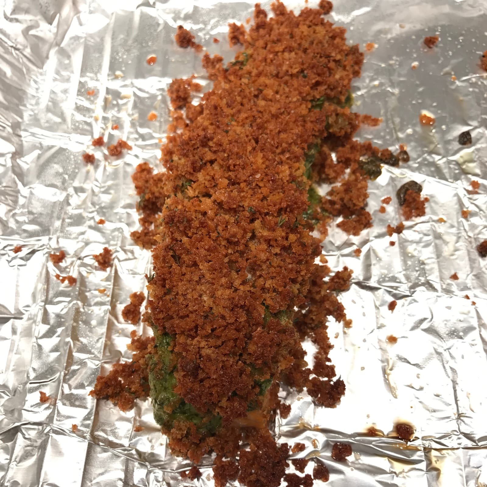 Panko-Herb Crusted Salmon