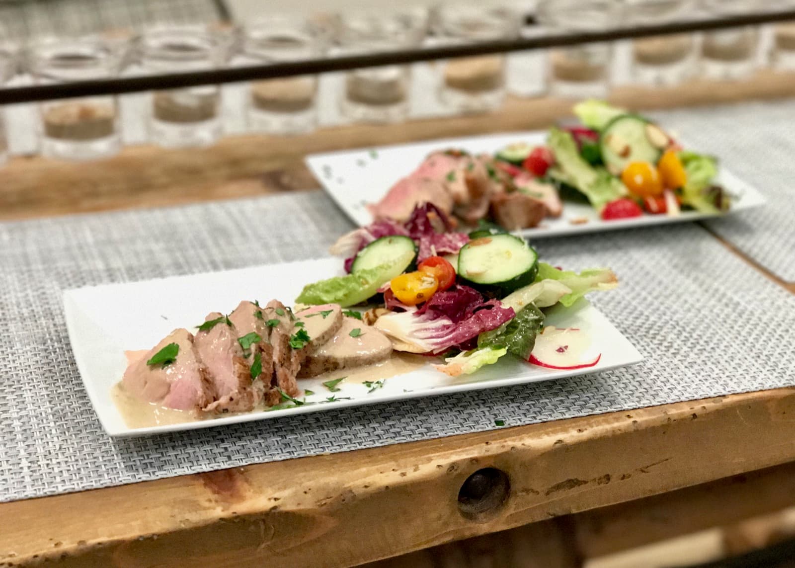 Pork Tenderloin w/ Mustard Sauce
