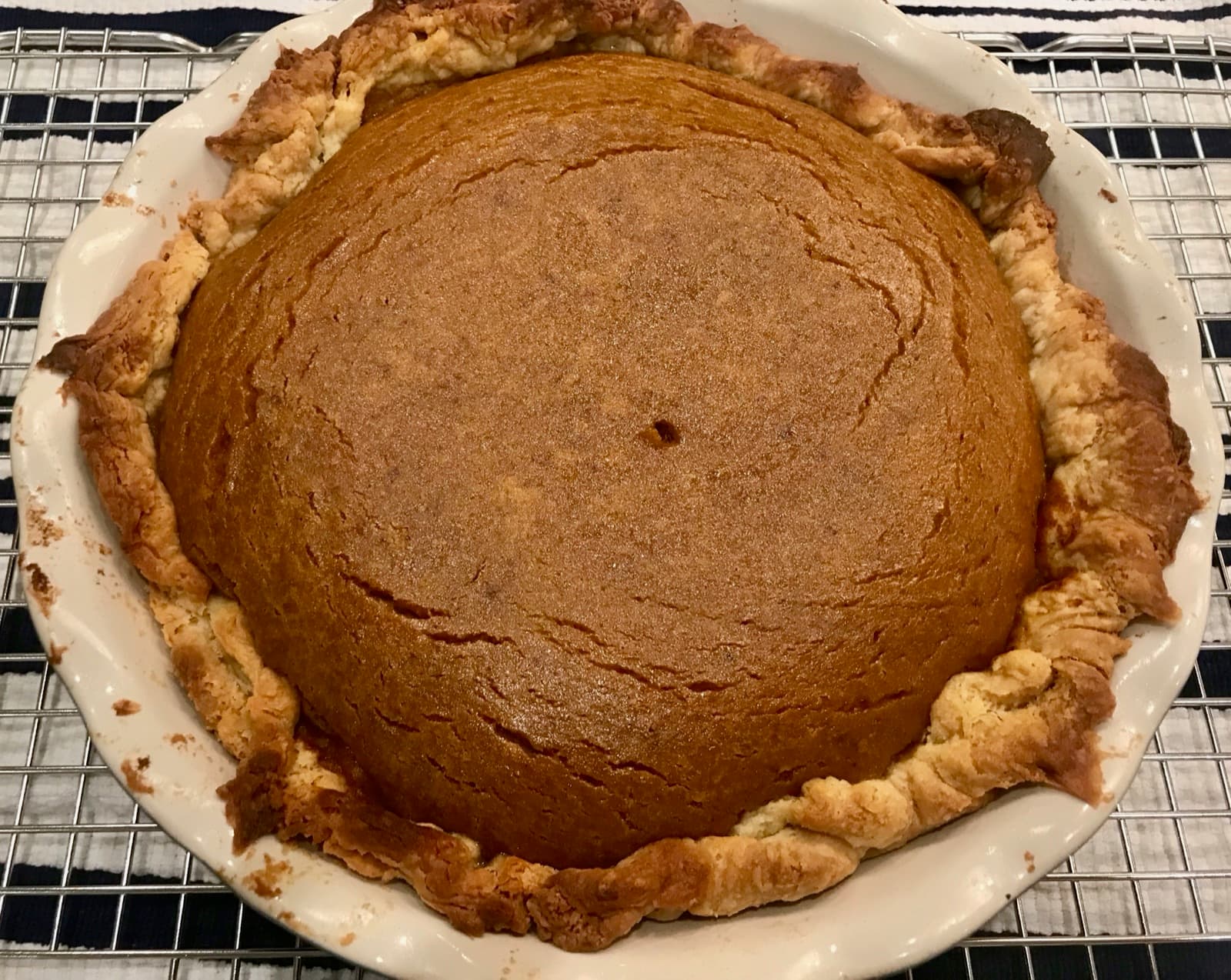 Pumpkin Pie with Whipped Cream
