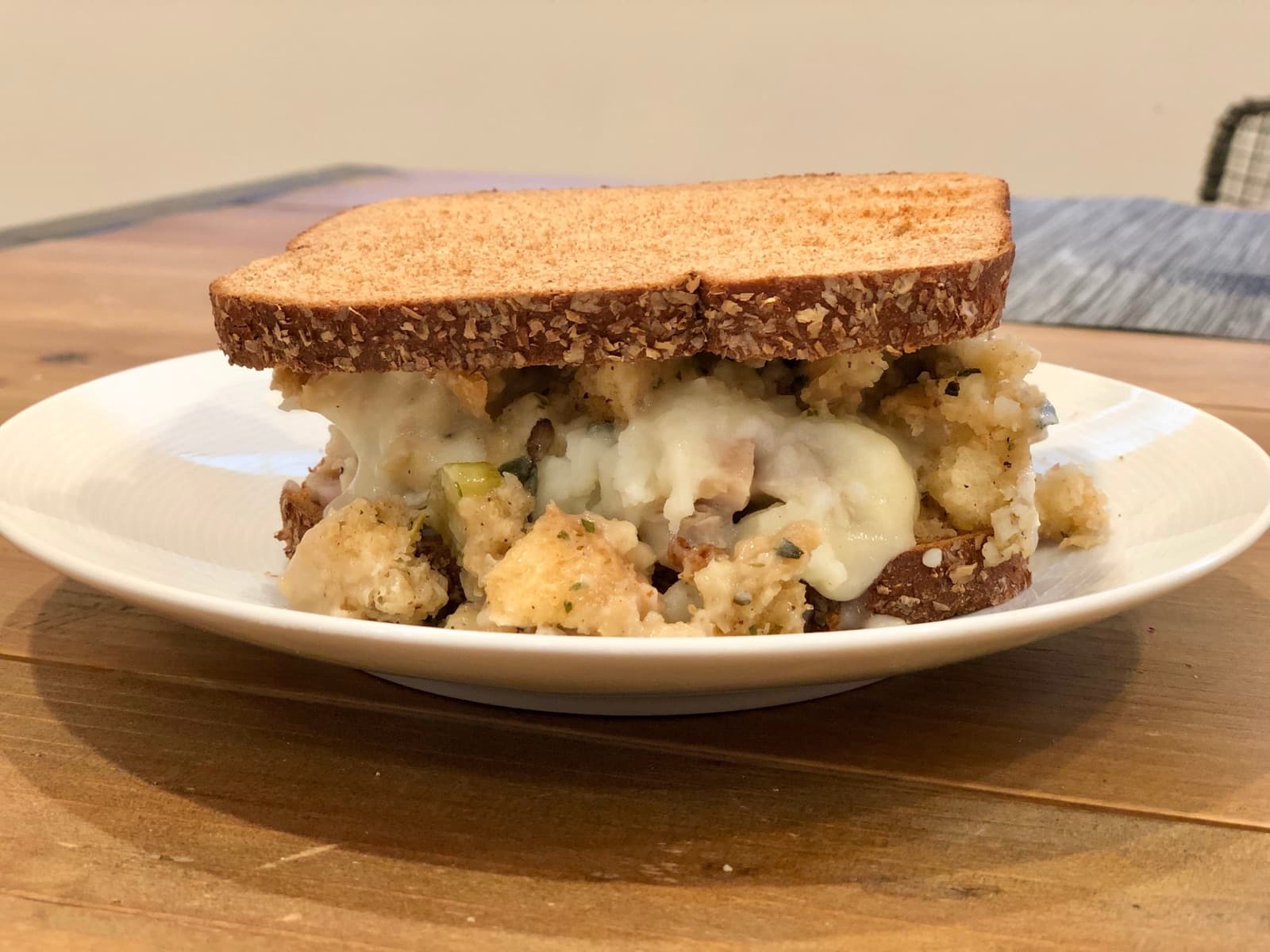 Thanksgiving sandwich